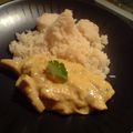 Escalope de poulet curry-mangue