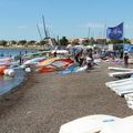 Championnats de France Espoirs de planche à voile : premiers entraînements ce matin à Marseillan