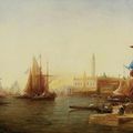 Deux vues de Venise par Alfred August Bachmann (1863-1956) & Remy Cogghe (1854-1935) 