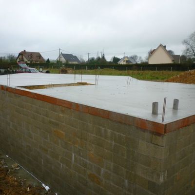 5/Ca avance ! Dalle Rdc + puisard 