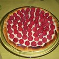 Ma tarte rouge et blanche