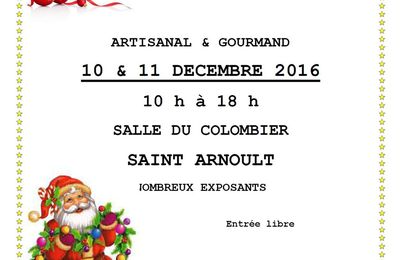 Marché de Noël de St Arnoult en Yvelines