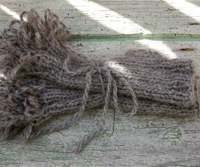 Mitaines fille. Collection "Contes du Nord". 