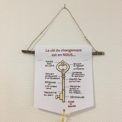 Fanions pour positiver