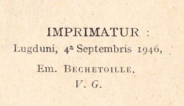 Imprimatur n°01