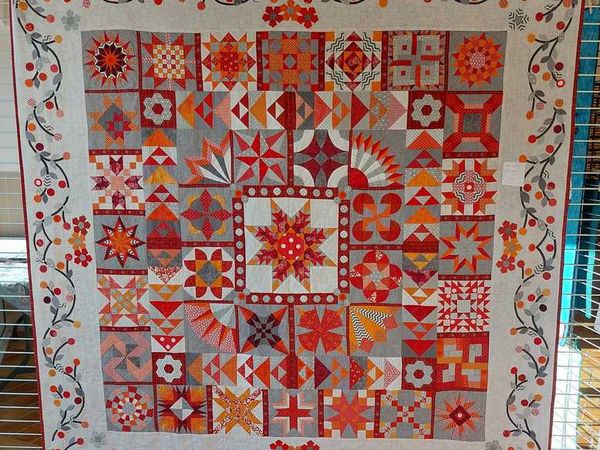 Quilts de la délégation de France Patchwork , première partie
