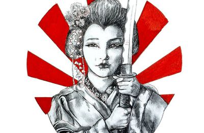 Geisha au katana