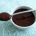 crème dessert chocolatée allégée à la gomme de tara pour seulement 10 kcalories (sans oeufs ni sucre ni beurre)