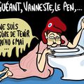 Humour: Marianne qui représente la République Française n'en peut plus
