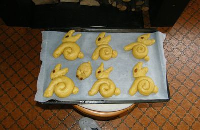 Défi boulange - les lapins...