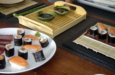 Retour... sur les sushis et sashimis