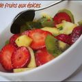 Trio de fruits aux épices