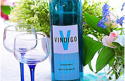 VindigO, le vin des beaux jours avec sa couleur indigo....