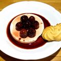 Panna cotta au chocolat blanc et à la verveine