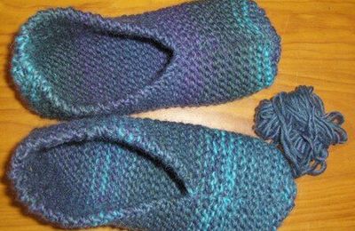 Chaussons mignons pour grands petons