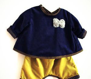 Ensemble bébé 50 euros Blouse et pantalon sarouel