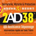 2AD38 | dépannage & serrurier à Grenoble et sur l'Isère