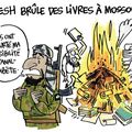 Daesh brûle des livres à Mossoul - par Soulcié - 12 février 2015