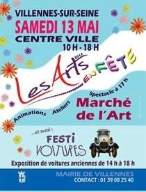 Marché de l'art à Villennes sur Seine