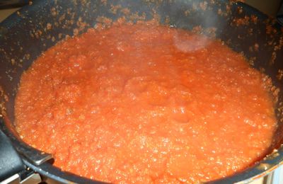 Sauce tomate douce maison