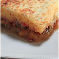 Courge spaghetti façon Lasagnes