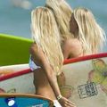 les filles ausi font du surf