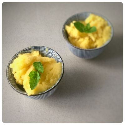 Sorbet à la mangue
