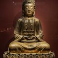 Gilt Bronze Avalokitesvara, Ming Dynasty (1368-1644)