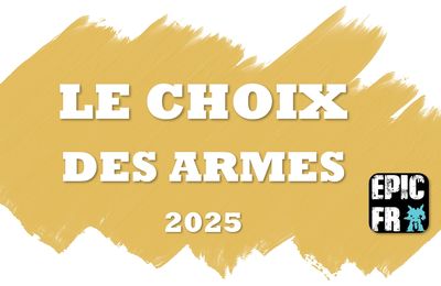 Epic, Adeptus Titanicus et Aeronautica Imperialis - Choix des Armes 2025 d'epic_fr