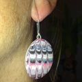 les maxis BO, large polymer clay earrings