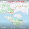 37 Trek 1, Sud de Singap, Oct 2020, 120 km