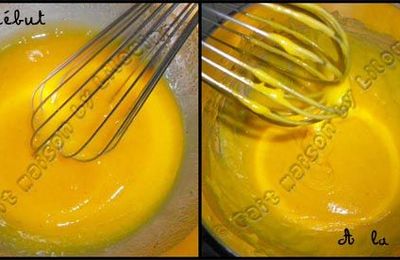 Passion, quand tu nous tiens : curd aux fruits de la passion...