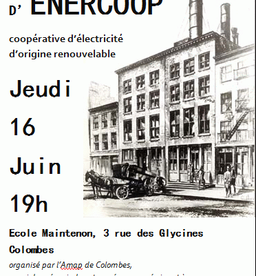 Présentation publique d'Enercoop 16 juin 2001