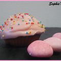 Cupcake Fraise Tagada Pink