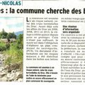 La commune cherche des bénévoles