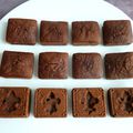 brownies diététiques hyperprotéinés au chocolat, au Coca light, au psyllium et à l'inuline d'agave (sans sucre)