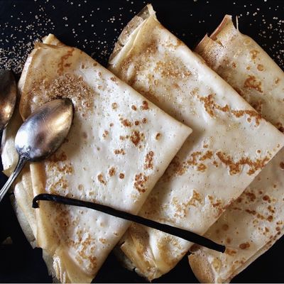 Des crêpes, Michel Guérard, mon papa & moi