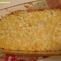 Gratin de crozets au chèvre