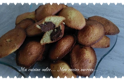 MADELEINES AU CŒUR  NUTELLA ...