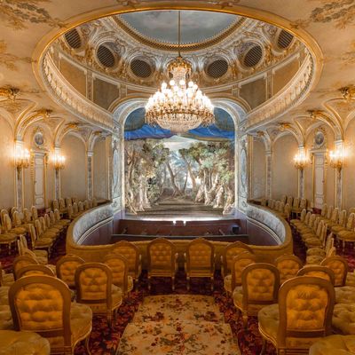 Réouverture du théâtre impérial au château de Fontainebleau