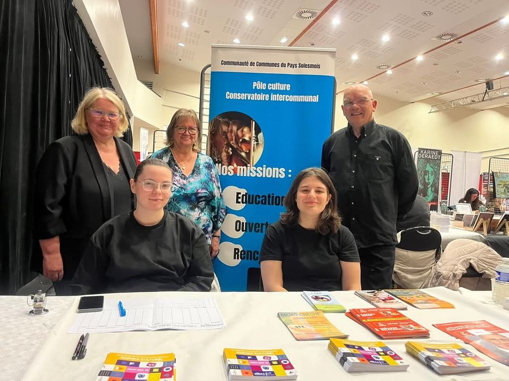 Salon du Livre de Solesmes le 18 mai 2025