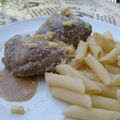 Escalopes de veau - parmesan - vin blanc