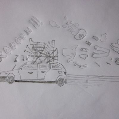 La série "départ en vacances"