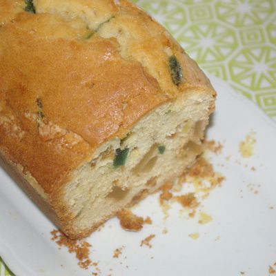 Cake aux fruits confits