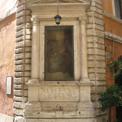 Ponte - Dans la courbe du Tibre (11/21). Vicolo del Curato, via dei Coronari, piazza San Salvatore in Lauro.