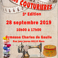 Puces de Couturières à MERU dans l'Oise le samedi 28 Septembre 2019