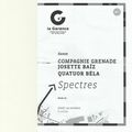 Chorégraphie  SPECTRES de Josette Baïs