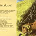 La Fontaine, Le lion et le rat: belle reflexion sur la générosité et la patience