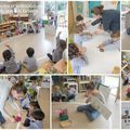Ateliers insectes et pollinisations en Maison des Enfants cette semaine