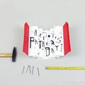 Fête des pères : la carte 3D boîte à outils pour les papas bricoleurs (gratuit - à imprimer)